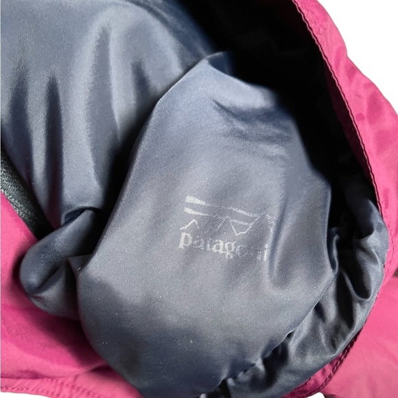 Patagonia Purple Puffer Oversize Winter Coat with Detachable Hood Size:‎ M - Picture 12 of 16